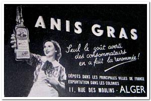 ALGER ANIS GRAS